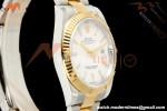 Rolex - Datejust 126333 41mm 904L Gold Wrapped Oys Flt YG/SS Wht/Stk BJF SH3235
