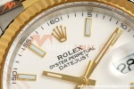 Rolex - Datejust 126333 41mm 904L Gold Wrapped Oys Flt YG/SS Wht/Stk BJF SH3235