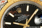 Rolex - Datejust 126333 41mm 904L Gold Wrapped Jub Flt YG/SS Blk/Stk BJF SH3235