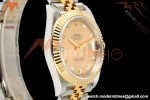 Rolex - Datejust 126333 41mm 904L Gold Wrapped Jub Flt YG/SS Gold/Dia BJF SH3235 | 롤렉스 - 데이트저스트 126333 41mm 904L 골드 랩드 주브 플랫 YG/SS 골드/다이아 BJF SH3235