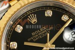 Rolex - Datejust 126333 41mm 904L Gold Wrapped Jub Flt YG/SS Blk/Dia BJF SH3235 | 롤렉스 - 데이트저스트 126333 41mm 904L 골드 랩드 주브 플라이백 YG/SS 블랙/다이아 BJF SH3235