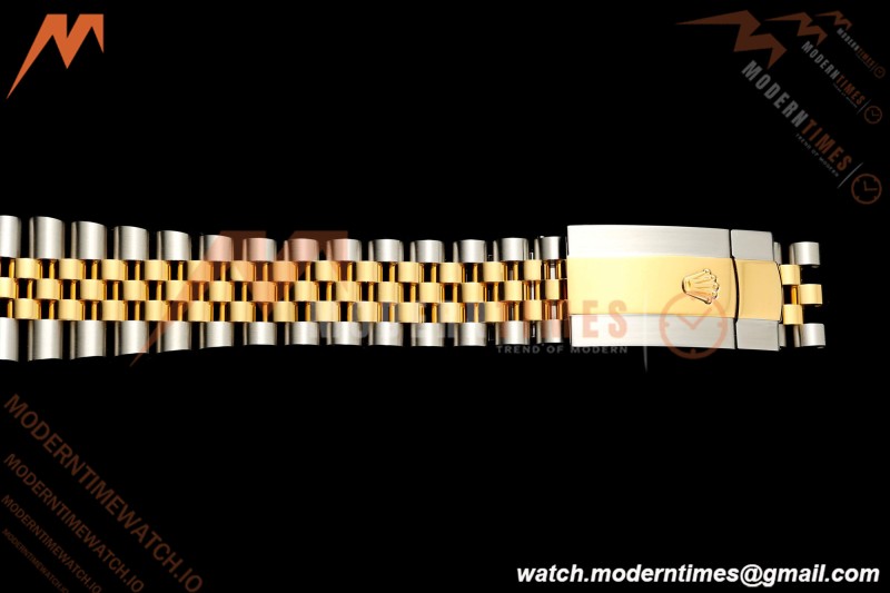Rolex - Datejust 126333 41mm 904L Gold Wrapped Jub Flt YG/SS F-Gold/Stk BJF SH3235