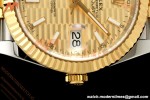 Rolex - Datejust 126333 41mm 904L Gold Wrapped Jub Flt YG/SS F-Gold/Stk BJF SH3235