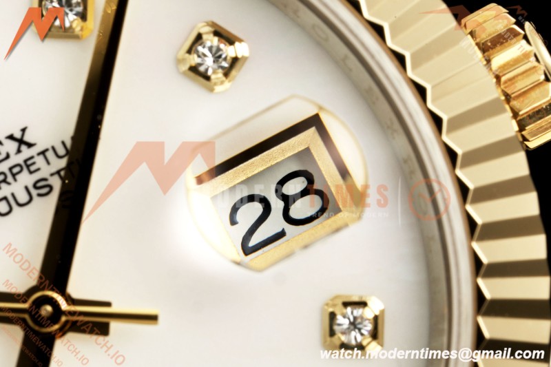 Rolex - Datejust 126333 41mm 904L Gain Weight Jub Flt YG/SS W-Mop/Dia QF SH3235 | 롤렉스 - 데이트저스트 126333 41mm 904L 게인 웨이트 주브 플랫 YG/SS W-Mop/Dia QF SH3235