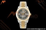 Rolex - Datejust 126333 41mm Wimbledon 904L Gain Weight Jub Flt YG/SS Grey/Rmn QF SH3235