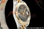 Rolex - Datejust 126333 41mm Wimbledon 904L Gain Weight Jub Flt YG/SS Grey/Rmn QF SH3235