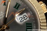 Rolex - Datejust 126333 41mm Wimbledon 904L Gain Weight Jub Flt YG/SS Grey/Rmn QF SH3235