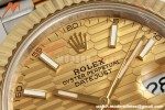 Rolex - Datejust 126333 41mm 904L Gain Weight Jub Flt YG/SS G-Wave/Stk QF SH3235