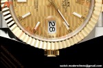 Rolex - Datejust 126333 41mm 904L Gain Weight Jub Flt YG/SS G-Wave/Stk QF SH3235