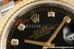 Rolex - Datejust 126333 41mm 904L Gain Weight Jub Flt YG/SS Blk/Dia QF SH3235