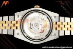 Rolex - Datejust 126333 41mm 904L Gain Weight Jub Flt YG/SS Blk/Dia QF SH3235