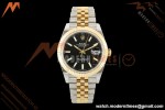 Datejust 126333 41mm 904L Gain Weight Jub Flt YG/SS Blk/Stk QF SH3235