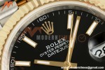 Datejust 126333 41mm 904L Gain Weight Jub Flt YG/SS Blk/Stk QF SH3235