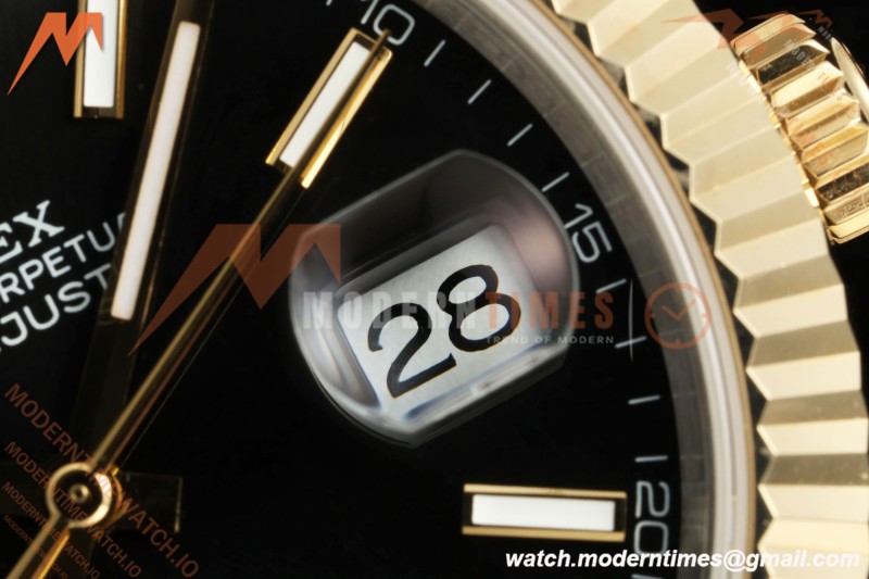Datejust 126333 41mm 904L Gain Weight Jub Flt YG/SS Blk/Stk QF SH3235