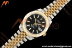 Datejust 126333 41mm 904L Gain Weight Jub Flt YG/SS Blk/Stk QF SH3235