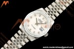 Rolex - Datejust 116234 36mm Jub Flt 316L SS/SS White Mop/Dia BPF VR3135 | 롤렉스 - 데이트저스트 116234 36mm 주브 Flt 316L SS/SS 화이트 모프/다이아 BPF VR3135