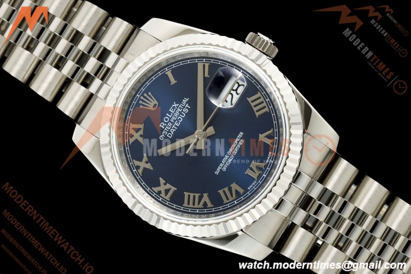 Rolex - Datejust 116234 36mm Jub Flt 316L SS/SS Blu/Rmn BPF VR3135
