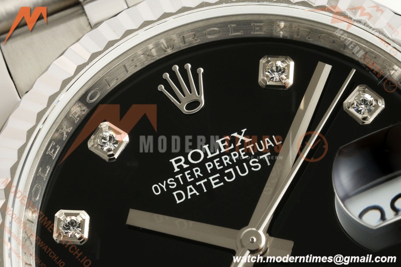 Rolex - Datejust 116234 36mm Jub Flt 316L SS/SS Blk/Dia BPF VR3135