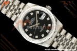 Rolex - Datejust 116234 36mm Jub Flt 316L SS/SS Blk/Dia BPF VR3135