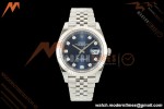 Rolex - Datejust 126334 41mm Jub Flt 904L SS/SS Blue/Dia SEEK SH3235 | 롤렉스 - 데이트저스트 126334 41mm 주브 Flt 904L SS/SS 블루/다이아 SEEK SH3235