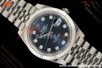 Rolex - Datejust 126334 41mm Jub Flt 904L SS/SS Blue/Dia SEEK SH3235 | 롤렉스 - 데이트저스트 126334 41mm 주브 Flt 904L SS/SS 블루/다이아 SEEK SH3235