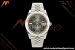 Rolex - Datejust 126334 41mm Wimbledon Jub Flt 904L SS/SS Grey/Rmn SEEK SH3235