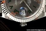 Rolex - Datejust 126334 41mm Wimbledon Jub Flt 904L SS/SS Grey/Rmn SEEK SH3235