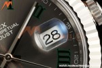 Rolex - Datejust 126334 41mm Wimbledon Jub Flt 904L SS/SS Grey/Rmn SEEK SH3235