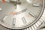 Rolex - Datejust 126334 41mm Jub Flt 904L SS/SS Silv/Stk SEEK SH3235