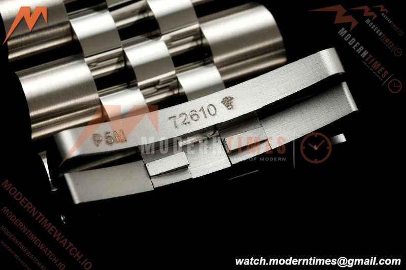 Rolex - Datejust 126334 41mm Jub Flt 904L SS/SS Silv/Stk SEEK SH3235