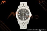 Rolex - Datejust 126334 41mm Jub Flt 904L SS/SS Gry/Stk SEEK SH3235