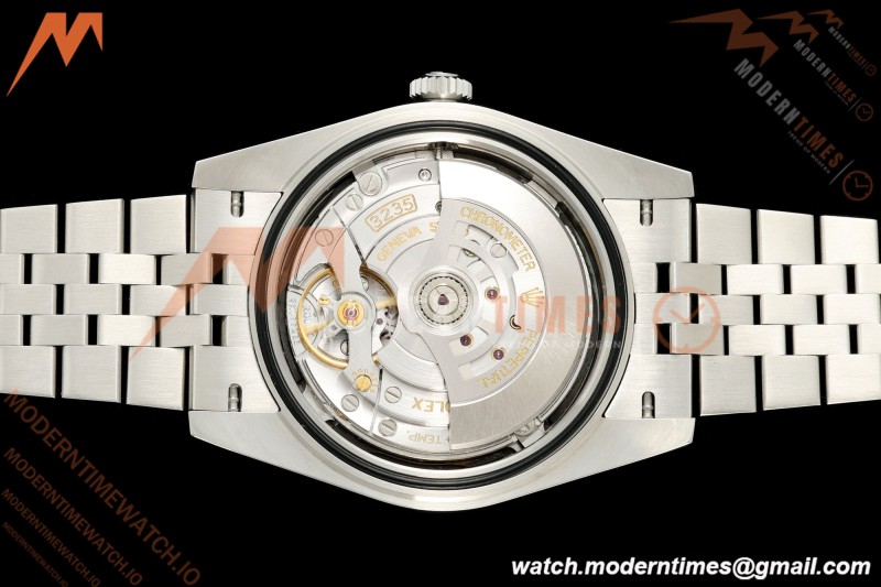 Rolex - Datejust 126334 41mm Jub Flt 904L SS/SS Gry/Stk SEEK SH3235