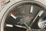 Rolex - Datejust 126334 41mm Jub Flt 904L SS/SS Gry/Stk SEEK SH3235