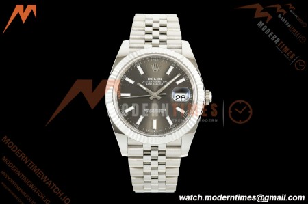 Rolex - Datejust 126334 41mm Jub Flt 904L SS/SS Gray/Stk Clean Plus DD3235 | 롤렉스 - 데이트저스트 126334 41mm 주브 FLT 904L SS/SS 그레이/스틸 클린 플러스 DD3235