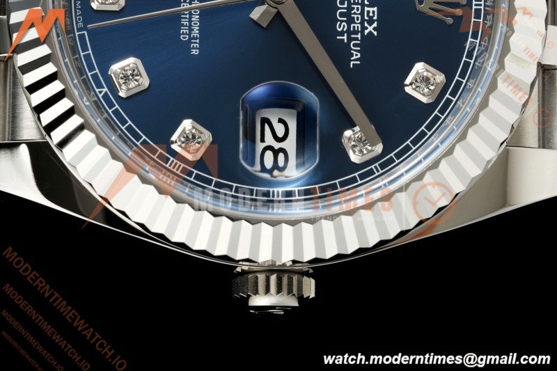 Rolex - Datejust 126334 41mm Jub Flt 904L SS/SS Blu/Dia Clean Plus DD3235 | 롤렉스 - 데이트저스트 126334 41mm 주브 FLT 904L SS/SS 블루/다이아 클린 플러스 DD3235