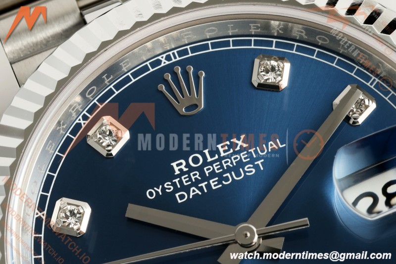 Rolex - Datejust 126334 41mm Jub Flt 904L SS/SS Blu/Dia Clean Plus DD3235 | 롤렉스 - 데이트저스트 126334 41mm 주브 FLT 904L SS/SS 블루/다이아 클린 플러스 DD3235