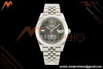 Rolex - Datejust 126334 41mm Wimbledon Jub Flt 904L SS/SS Grey/Rmn VF DD3235 | 롤렉스 - 데이트저스트 126334 41mm 윔블던 주브 Flt 904L SS/SS 그레이/Rmn VF DD3235