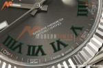 Rolex - Datejust 126334 41mm Wimbledon Jub Flt 904L SS/SS Grey/Rmn VF DD3235 | 롤렉스 - 데이트저스트 126334 41mm 윔블던 주브 Flt 904L SS/SS 그레이/Rmn VF DD3235