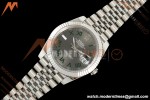 Rolex - Datejust 126334 41mm Wimbledon Jub Flt 904L SS/SS Grey/Rmn VF DD3235 | 롤렉스 - 데이트저스트 126334 41mm 윔블던 주브 Flt 904L SS/SS 그레이/Rmn VF DD3235