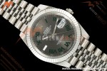 Rolex - Datejust 126334 41mm Wimbledon Jub Flt 904L SS/SS Grey/Rmn VF DD3235 | 롤렉스 - 데이트저스트 126334 41mm 윔블던 주브 Flt 904L SS/SS 그레이/Rmn VF DD3235