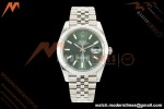 Rolex - Datejust 126334 41mm Jub Flt 904L SS/SS Mint Green VF DD3235 | 롤렉스 - 데이트저스트 126334 41mm 주브 Flt 904L SS/SS 민트 그린 VF DD3235