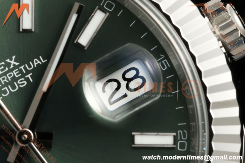 Rolex - Datejust 126334 41mm Jub Flt 904L SS/SS Mint Green VF DD3235 | 롤렉스 - 데이트저스트 126334 41mm 주브 Flt 904L SS/SS 민트 그린 VF DD3235