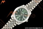 Rolex - Datejust 126334 41mm Jub Flt 904L SS/SS Mint Green VF DD3235 | 롤렉스 - 데이트저스트 126334 41mm 주브 Flt 904L SS/SS 민트 그린 VF DD3235