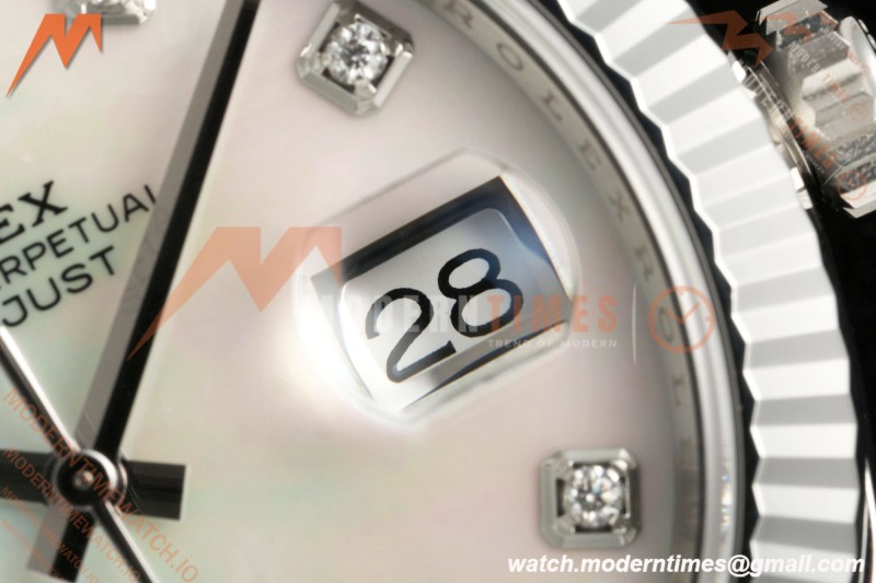 Rolex - Datejust 126334 41mm Jub Flt 904L SS/SS W-MOP/DIA VF DD3235