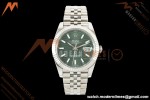 Rolex - Datejust 126334 41mm Jub Flt 904L SS/SS F-Grn/Stk VF DD3235