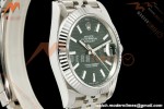 Rolex - Datejust 126334 41mm Jub Flt 904L SS/SS F-Grn/Stk VF DD3235