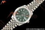 Rolex - Datejust 126334 41mm Jub Flt 904L SS/SS F-Grn/Stk VF DD3235