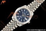 Rolex - Datejust 126334 41mm Jub Flt 904L SS/SS F-Blu/Stk VF DD3235