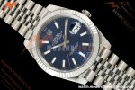 Rolex - Datejust 126334 41mm Jub Flt 904L SS/SS F-Blu/Stk VF DD3235