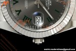 Rolex - Datejust 126334 41mm Wimbledon Oys Flt 904L SS/SS Grey/Rmn VF DD3235